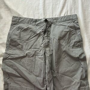 Magellan Outdoors Gray and White Shorts